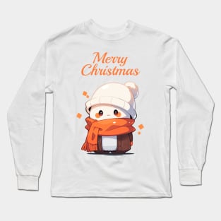 A young boy with a sad expression Long Sleeve T-Shirt